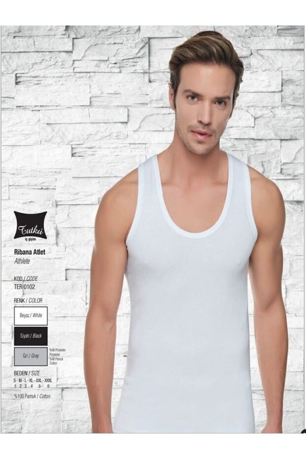 Men's Ribbed Athlete 12 Pieces