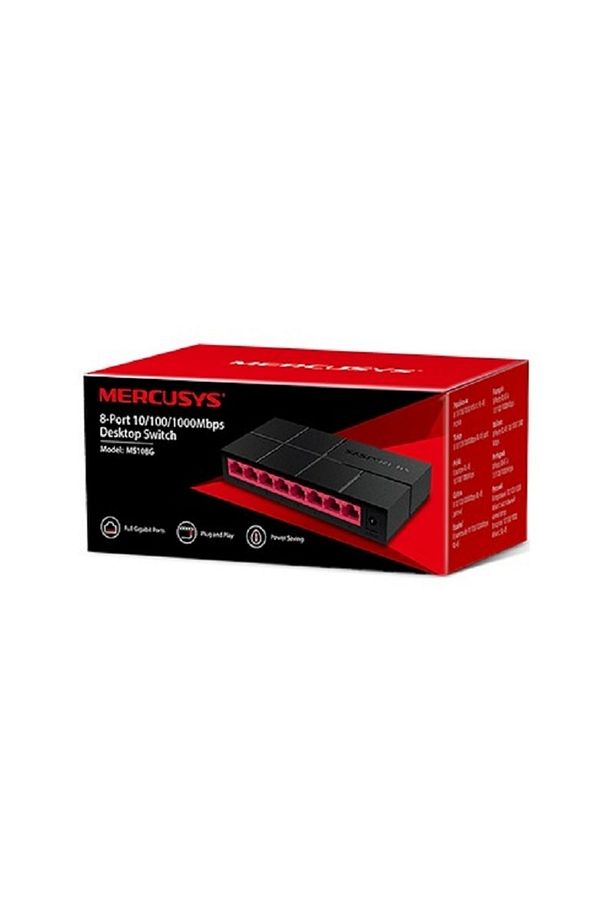 Ms108g 8-port Mini Desktop Switch - 3