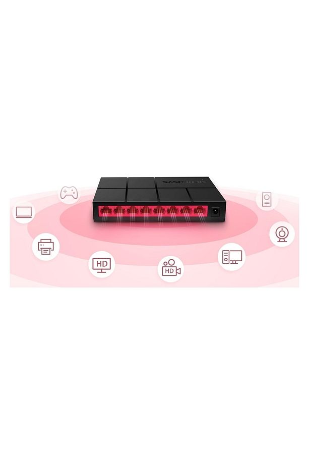 Ms108g 8-port Mini Desktop Switch - 4