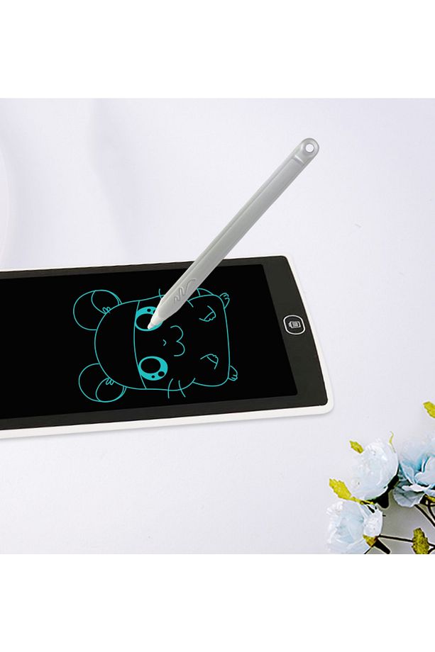 Writing Tablet Lcd Dijital Kalemli Çizim Yazı Tahtası Grafik Not Yazma Eğitim Tableti 8.5inç - 4