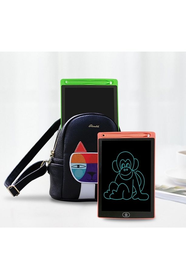 Writing Tablet Lcd Dijital Kalemli Çizim Yazı Tahtası Grafik Not Yazma Eğitim Tableti 8.5inç - 6