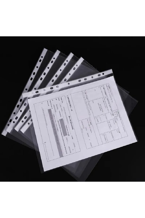 Noki Eco Şeffaf Poşet Dosya 100 Adet 1 Paket - 3