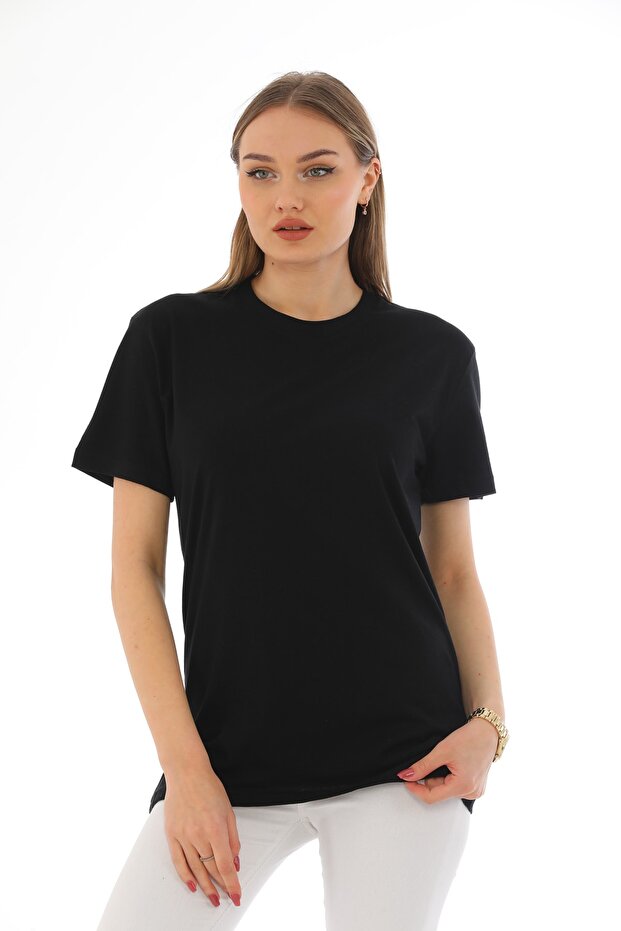 Short Sleeve Cotton Round Neck Casual T-Shirt