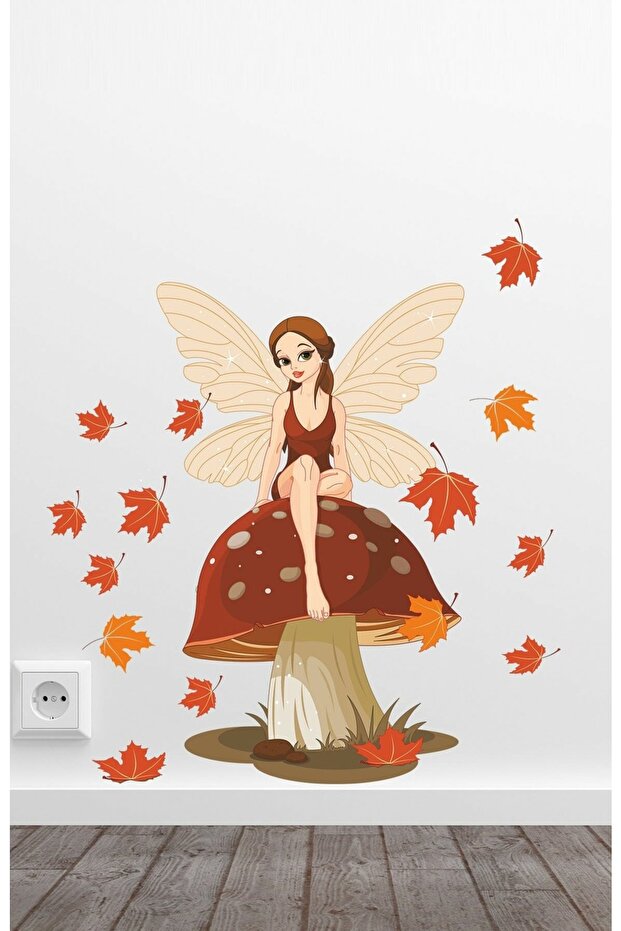 Spring Fairy Kids Room Wall Sticker Colorful