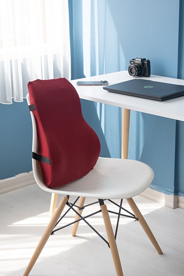 Orthopedic Waist Pillow Back Cushion Visco Vehicle Waist Cushion Vehicle Back Pillow.