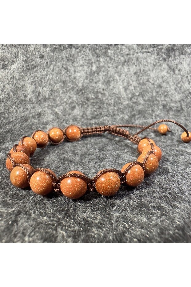 Yıldız Taşı Örme Bileklik - 1