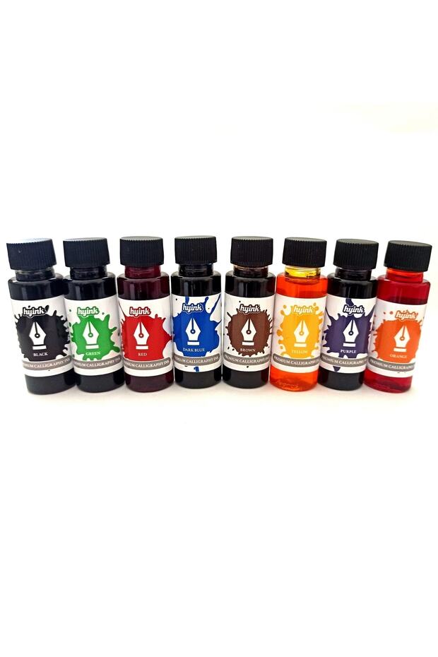 Pilot Parallel Pen Mürekkebi-kaligrafi Mürekkep-8 Renk-30ml - 1
