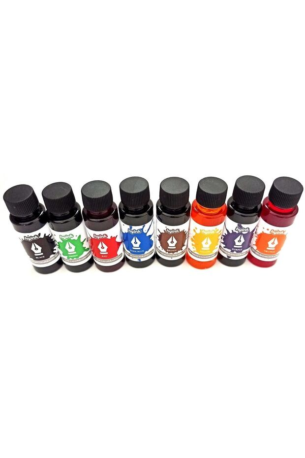 Pilot Parallel Pen Mürekkebi-kaligrafi Mürekkep-8 Renk-30ml - 4