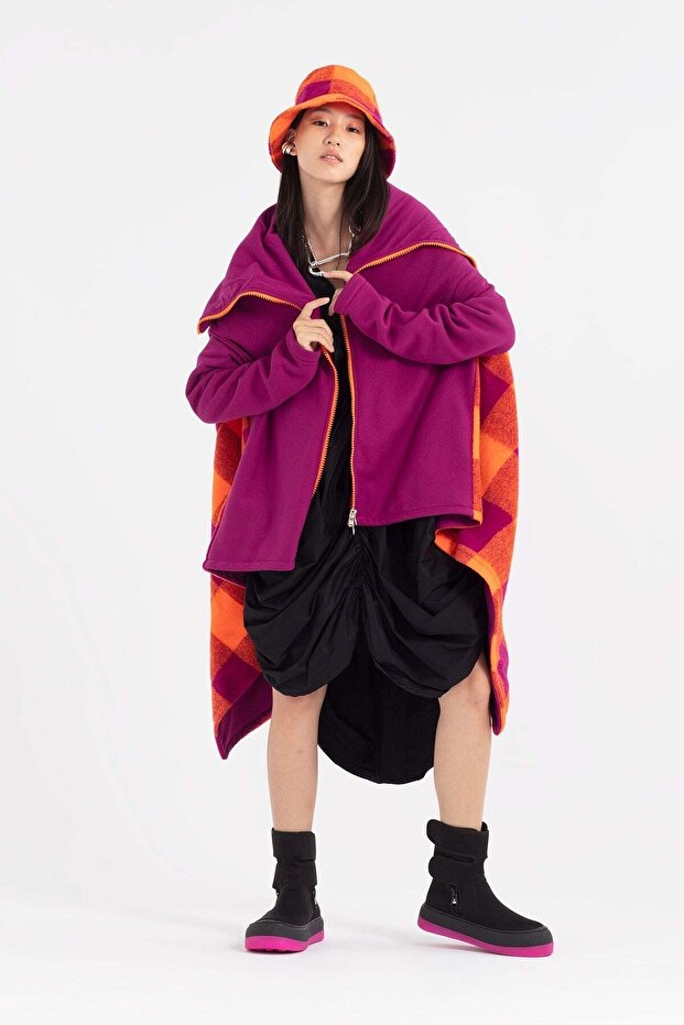 Mor Sweatshırt 12338 - 1