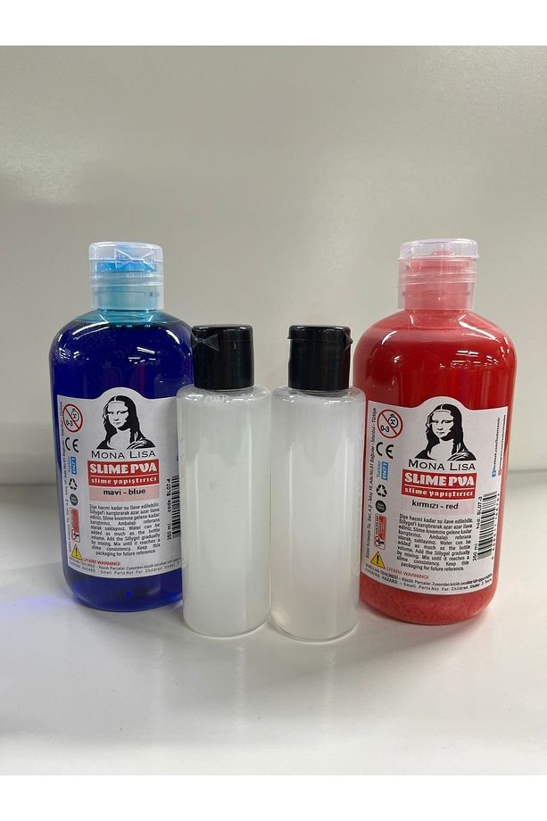 Mona Lisa Slime (slaym) Başlangıç Seti 2yapıştırıcı(250ml) + 2boraks(70ml) - 1