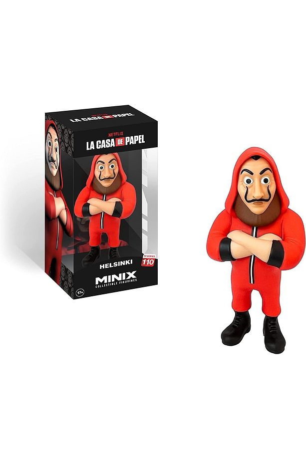 Minix Koleksiyon Figürü Maskeli Helsinki- La Casa De Papel - Mnx05000 - 1
