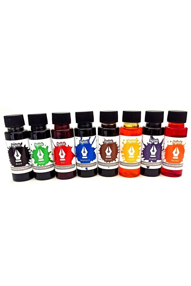 Pilot Parallel Pen Mürekkebi-kaligrafi Mürekkep-8 Renk-30ml - 3
