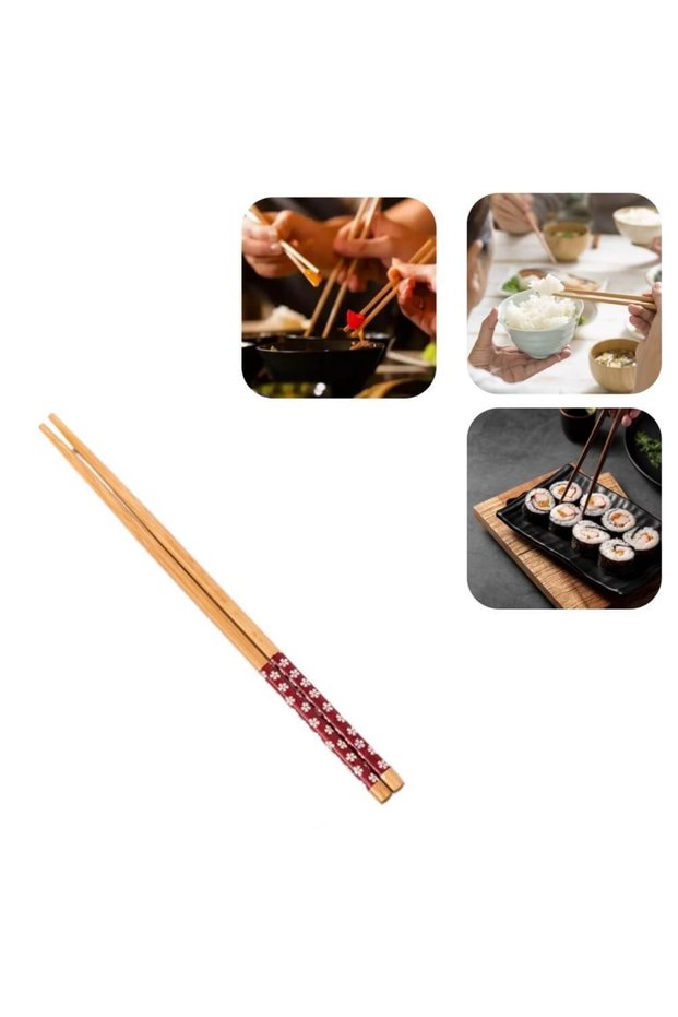 Chopstick Asia Far East Japan Chinese Chopsticks Patterned 5 Pairs