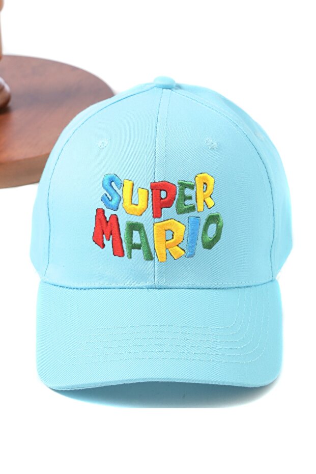 Super Mario Basic Beyzbol Kep - 1