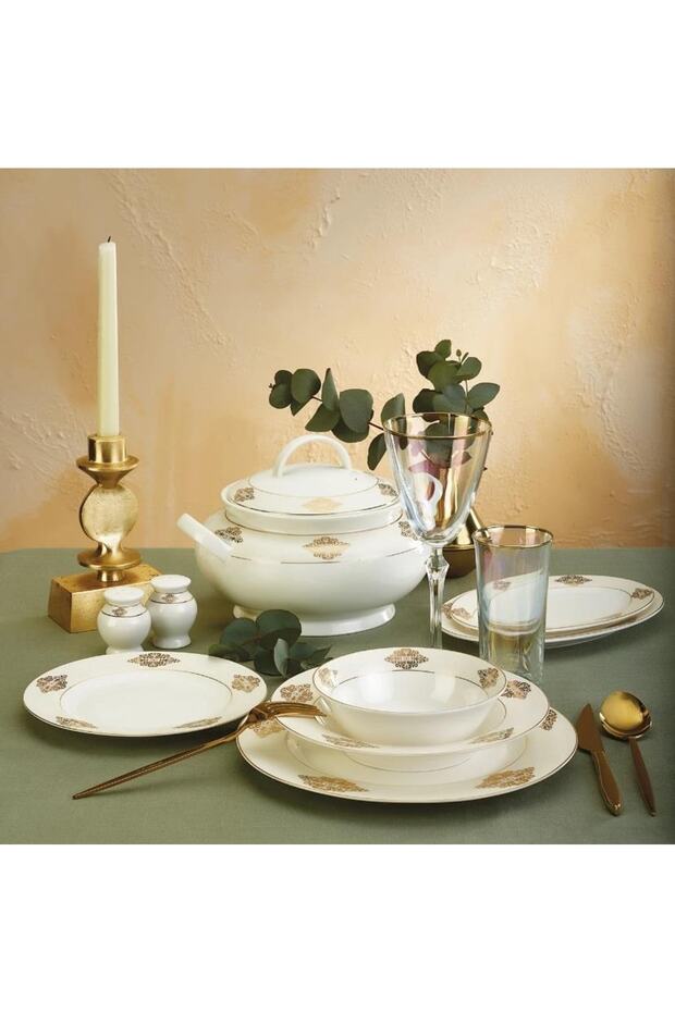 طقم عشاء 60 قطعة نيو بون ساري - 1