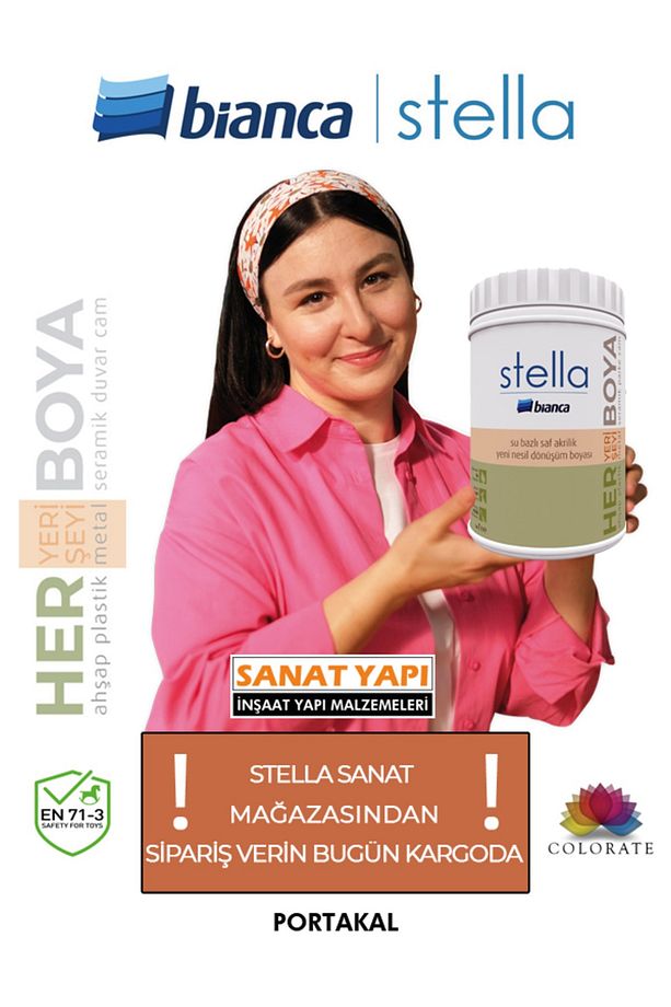 Stella Boya Yeni Renkler 1Lt - 1