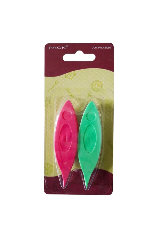 Prestige Bead Nail Shuttle Apparatus - 2 Pieces in 1 Pack, Pink & Green