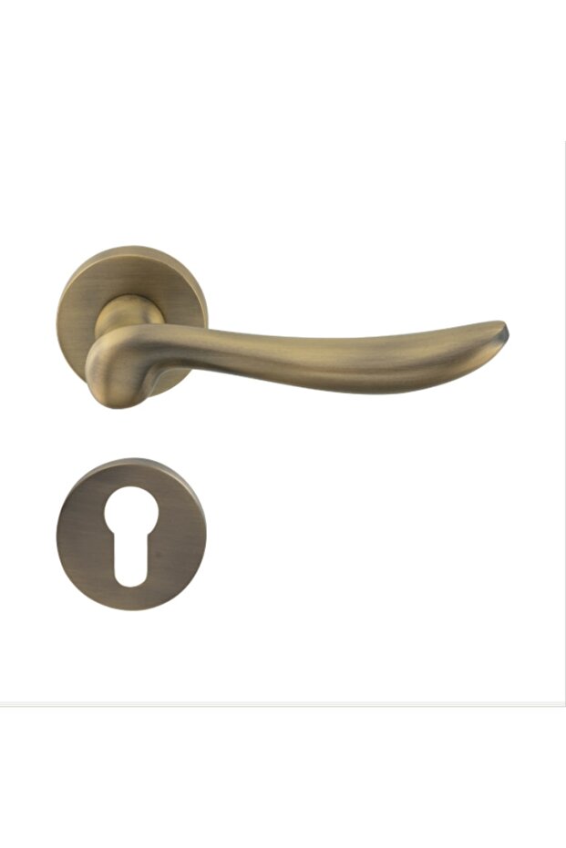 Troy Kapı Kolu Wc Tipi Antik Bronz Renkli - 1