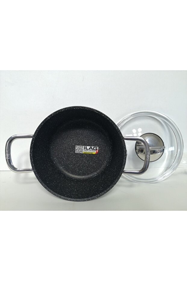 Black Line Granit Set 7 Parça Siyah - 4