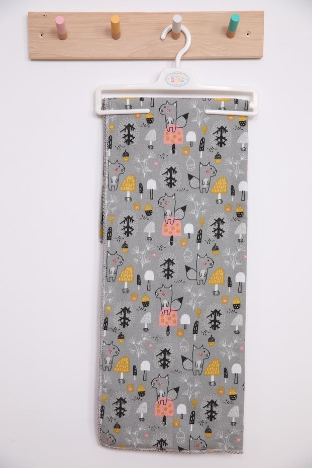 Multi-Purpose Baby Kids Flannel Diaper Cover Blanket 80*90 Tropical Animals