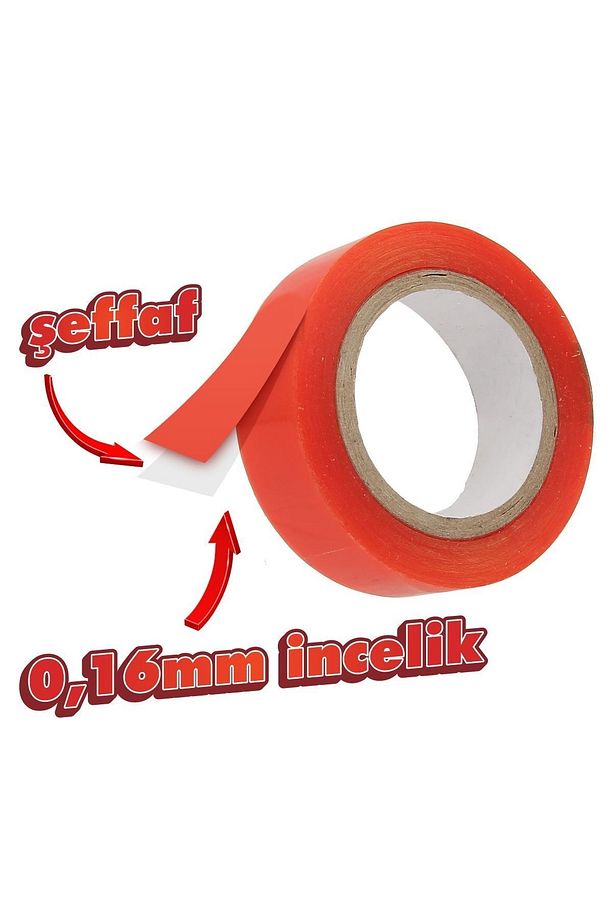 Çift Taraflı Yüksek Isıya Dayanıklı Polyester Bant En:15mm Boy:5mt - 4