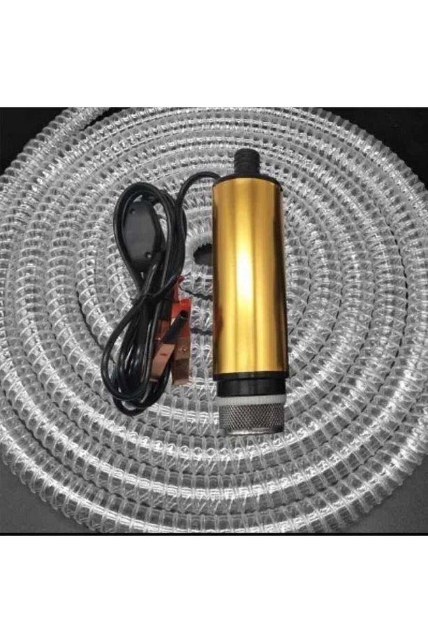 Kızılırmak 12 Volt Alüminyum Dalgıç Tipi Sıvı Aktarma Seti (pompa + Hortum) - 1