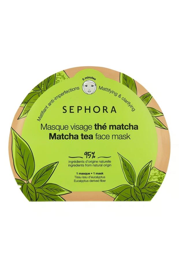 Face Sheet Mask Kağıt Yüz Maskesi Matcha Tea - 1
