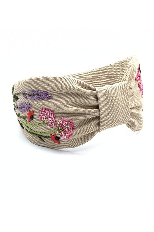 تاج بيج بنمط الزهور البرية - 1