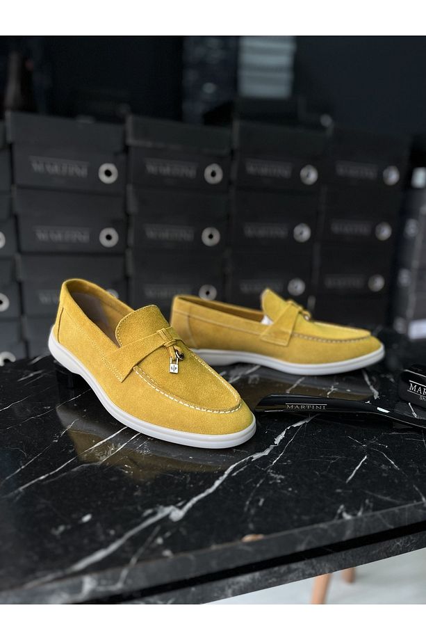 Redondo Hakiki Deri Erkek Günlük Loafer Ayakkabı, Klasik Ayakkabı, Yazlık Ayakkabı, Casual Ayakkabı - 1