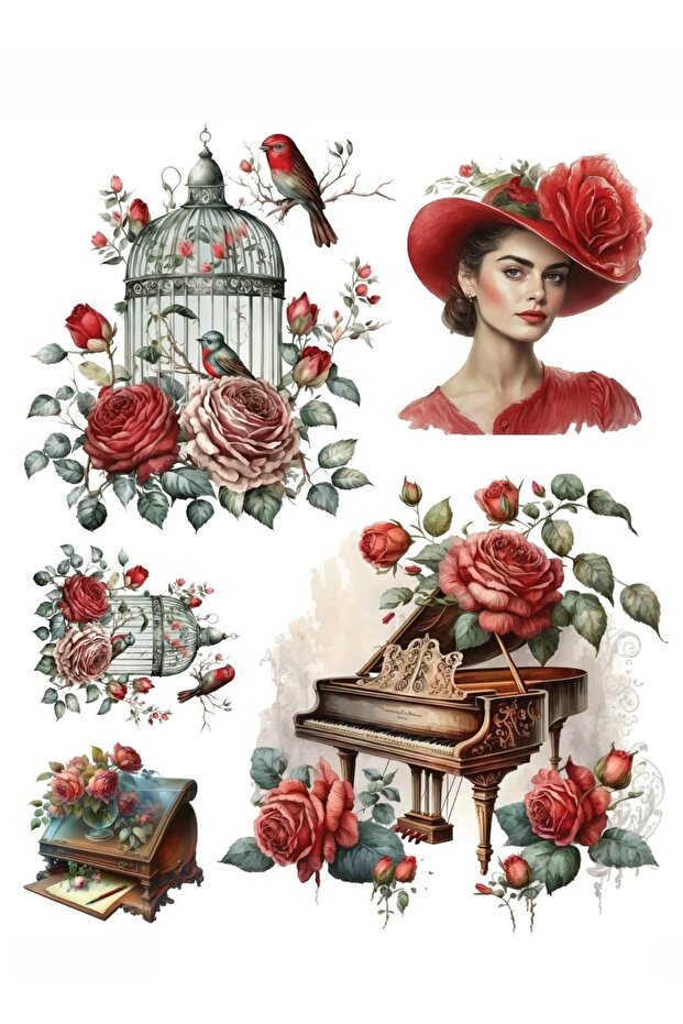 Water Transfer Paper in 25X35 cm Sizes (Lnt-147)