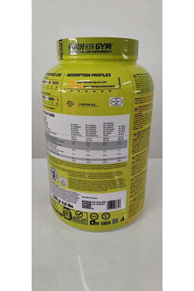 Whey Protein Isolate 1800 Gr. - 2