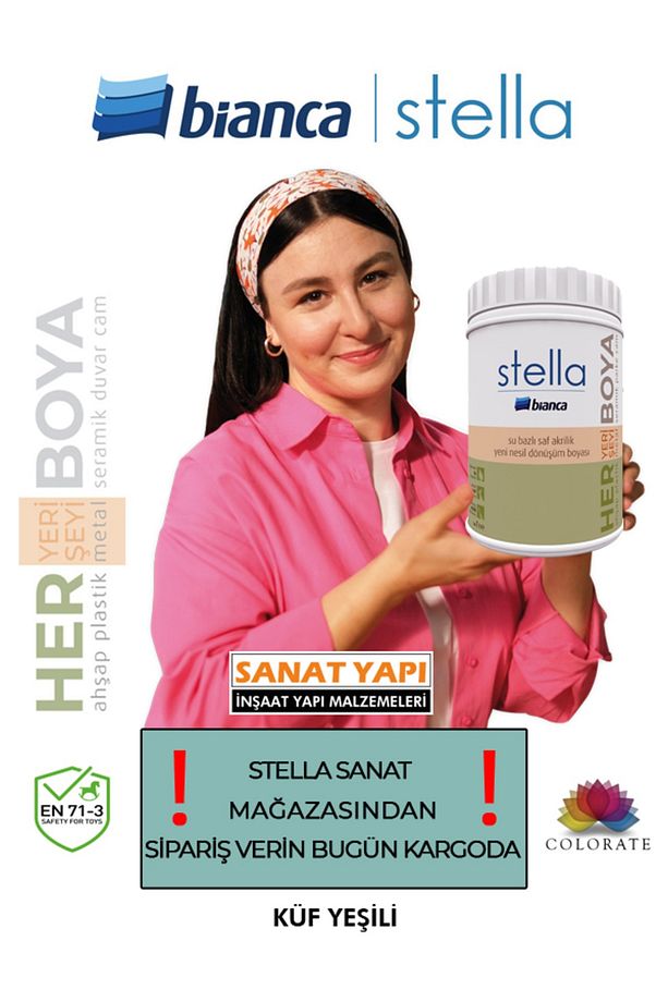 Stella Boya Yeni Renkler 1Lt - 1