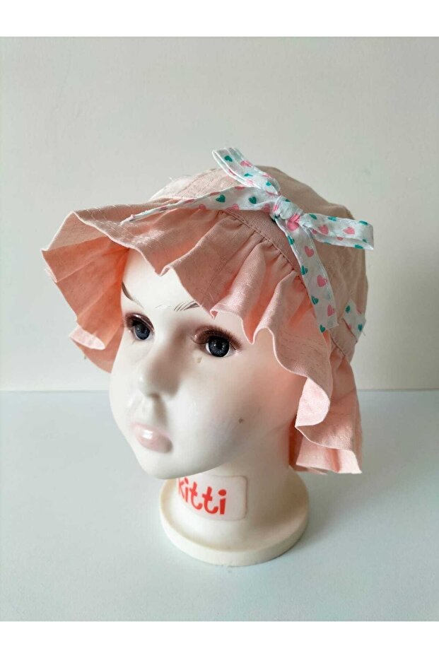 4-6 Years Old Baby Girl & Kids Summer Bow Hat