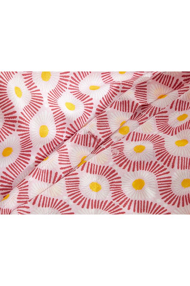 Sunny Side Kolay Ütülenir Tek Kişilik Nevresim 160x220 Cm Pembe - 5