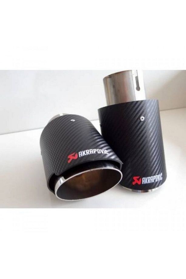 Akrapovic Karbon Egzoz Ucu Tek Cıkış 90 Mm - 2