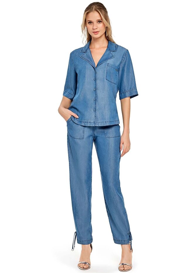 23023 Mavi Gömlek - 1