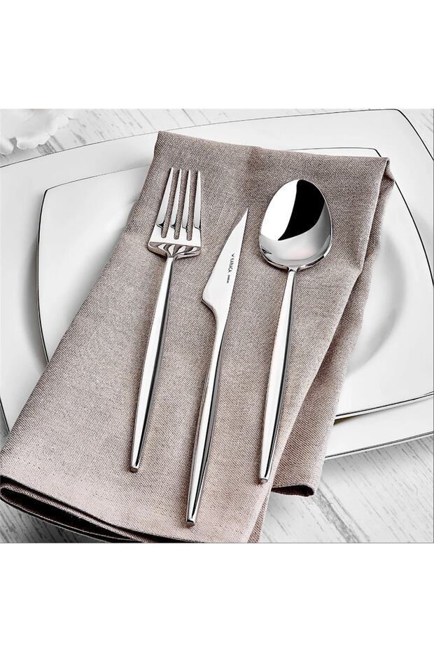 Moongate PREMIUM 316+ Stainless Steel 84 Pieces 12 Person Fork Spoon Knife Set Boxed