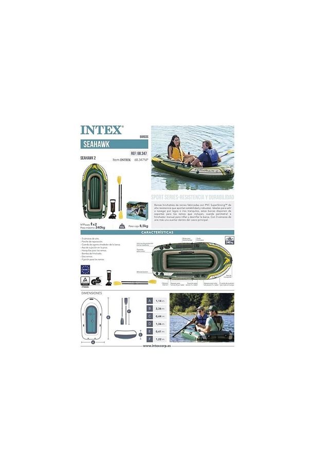 Seahawk 2 Kişilik Bot Set-mavi Su Dünyası - 6