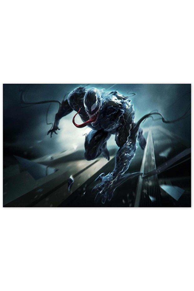 Venom Blur Artwork 1000 Piece Puzzle Jigsaw Puzzle Mdf (wood)