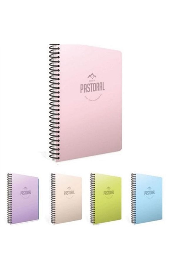 Pastoral A5 Telli Defter Pp Kapak Kareli 72 Yaprak - 1