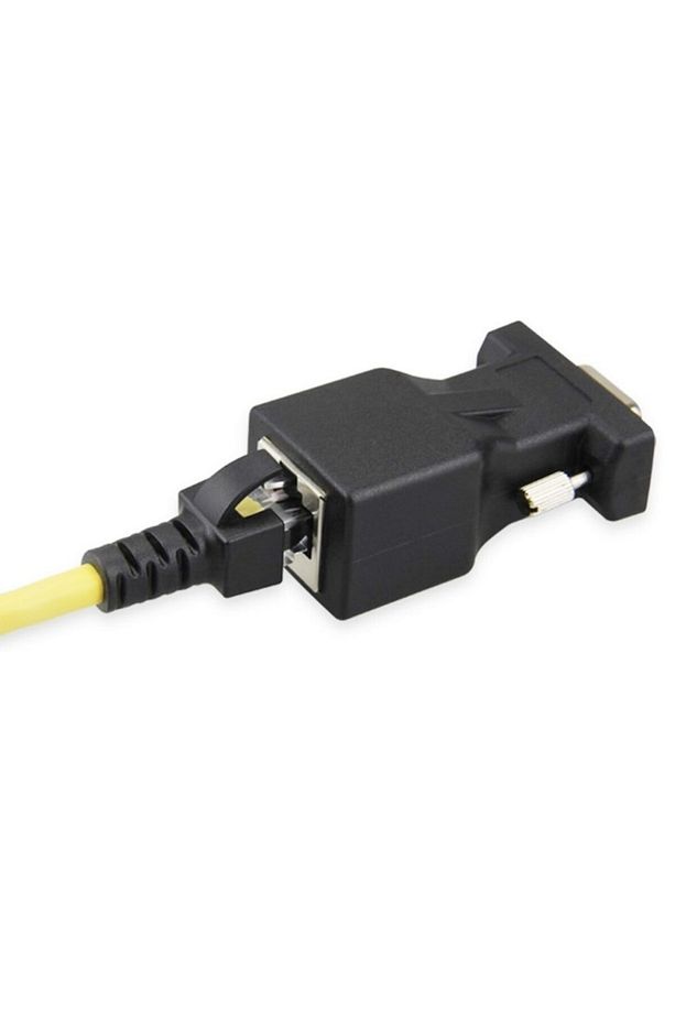 4349 Rs232 To Rj45 9 Pin Ethernet Adaptör Ekleme Ek Uzatıcı Extender Çevirici Dönüştürücü 30m - 2