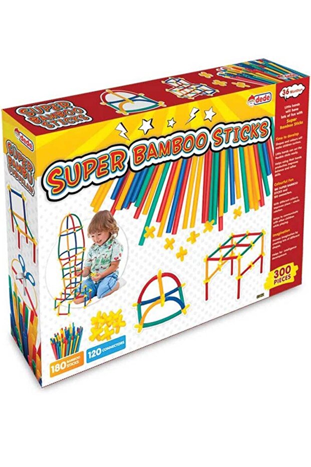 Nessiworld Süper Bambu Çubukları 300 Parça - 4