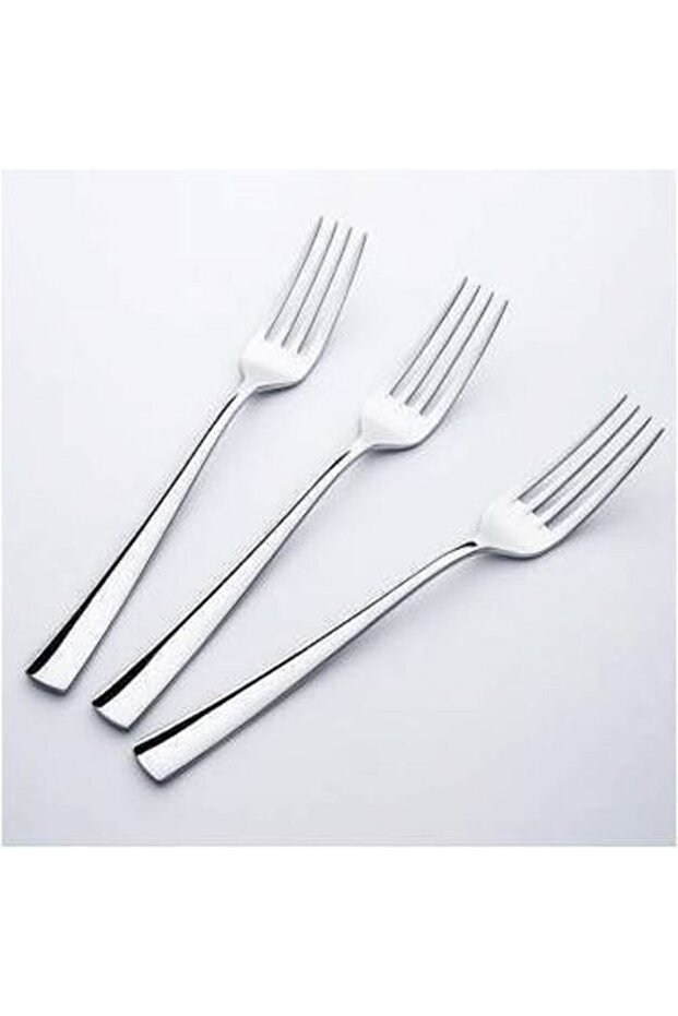 Deniz Model Tatlı Çatal 12 Adet - 1