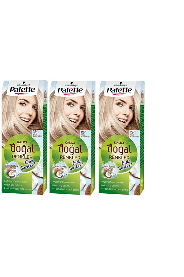 12 1 Küllü Buzul Sarısı X 3 Adet - 1
