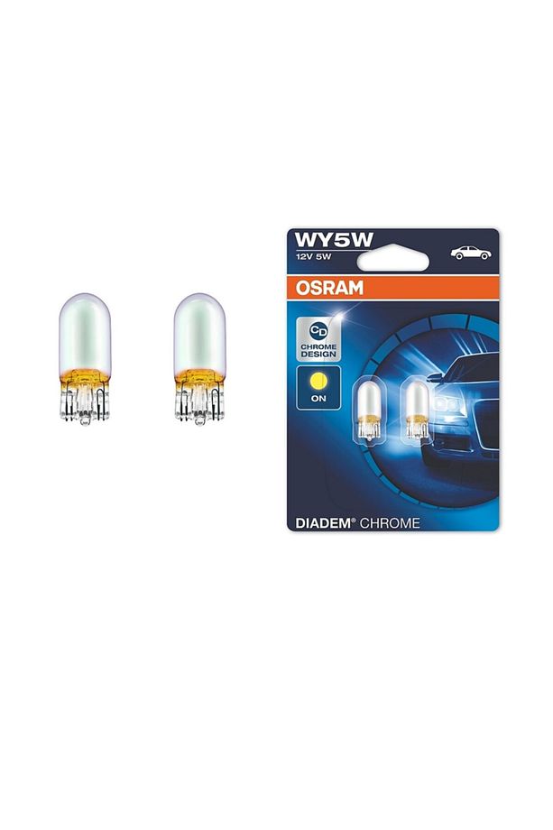 Dıadem 12 Volt 5w T10 Dipsiz Chrome Desıgn Sarı Işık - 2