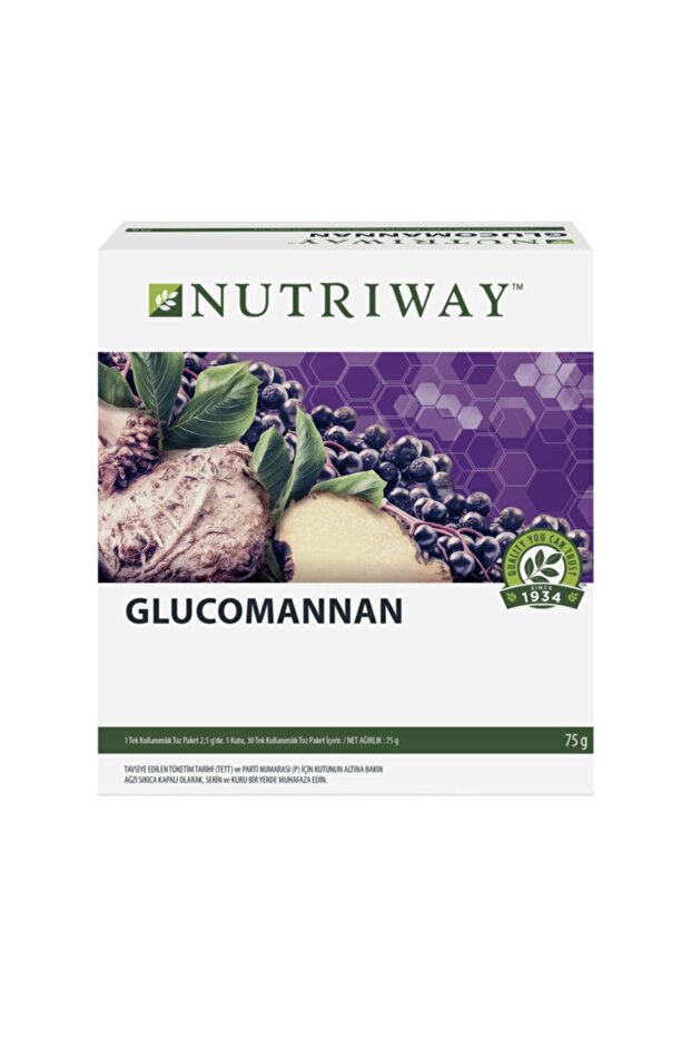 Glucomannan Nutrıway™ Kilo Kontrol - 1
