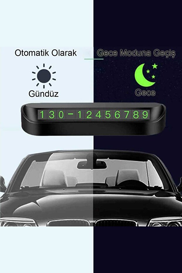 Araç Torpido Üstü Aç Kapa Numaratör ( 40 Rakamlı ) - 1