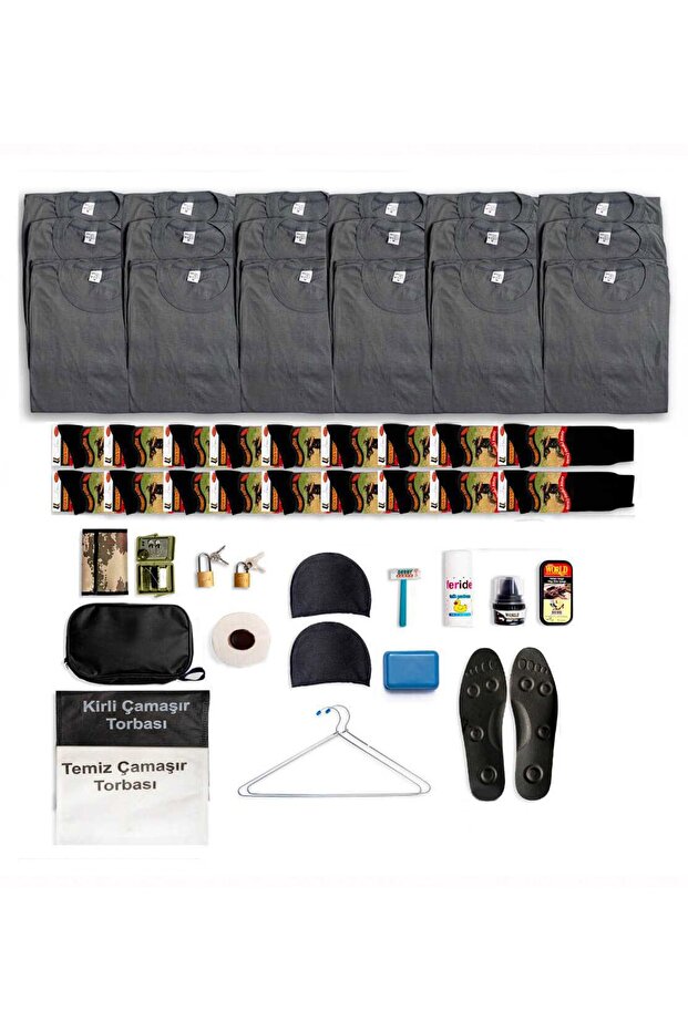 18-Piece Aviator Size Military Set - Basic Soldier Pack - Aviator Soldier Supplies