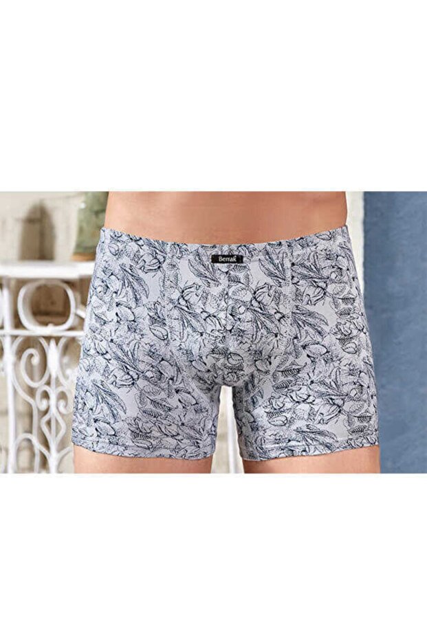 مجموعة بوكسرات منقوشة للرجال مكونة من 4 قطع - 2