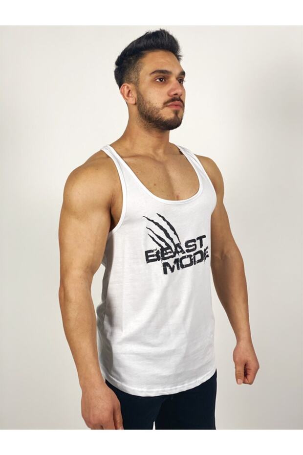 Men's White Undershirt - 2